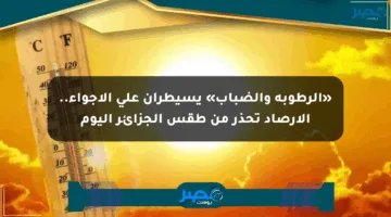 «الرطوبة والضباب» يسيطران على الأجواء.. الأرصاد تحذر من طقس الجزائر اليوم